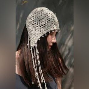 Fairy Skull Hat/Cap with Beads
